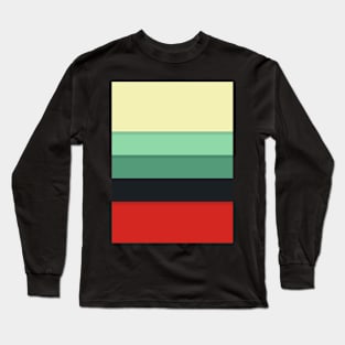 color block Long Sleeve T-Shirt